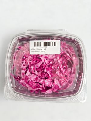 CMart, House Red Cabbage w Mayo 10oz
