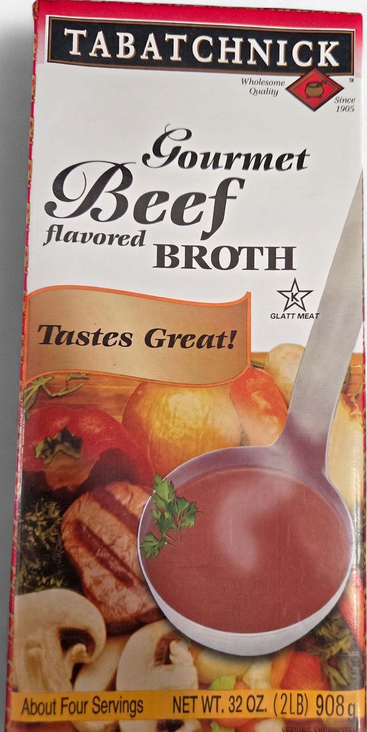 Tabatchnik, Beef Broth 32oz