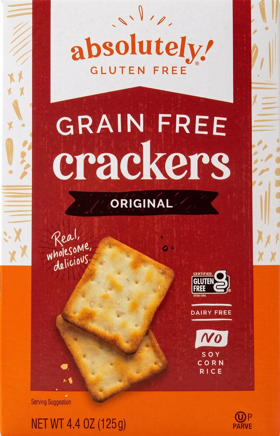 Absolutely, GF Crackers Original (Gluten Free) 4.4oz