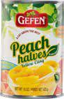 Gefen, Peach Halves 15.25oz