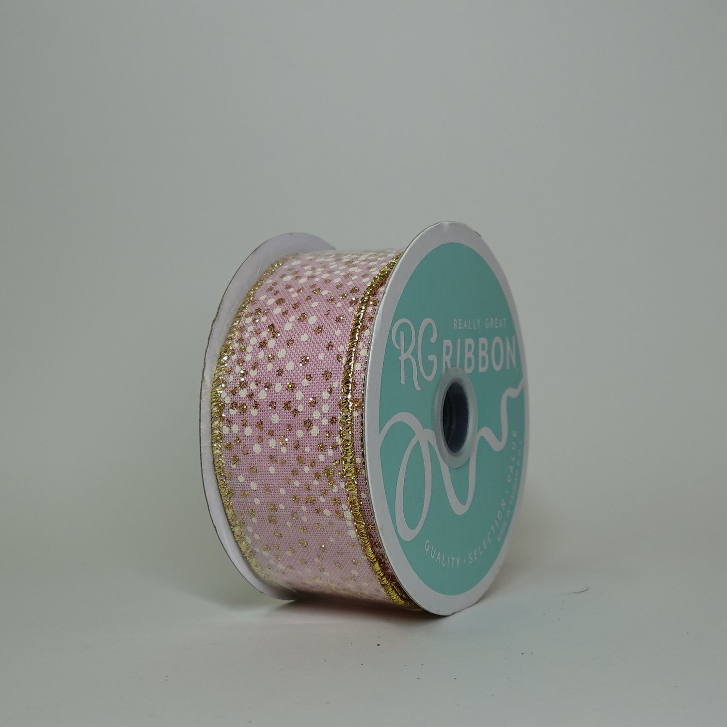 Wired pink polka dot