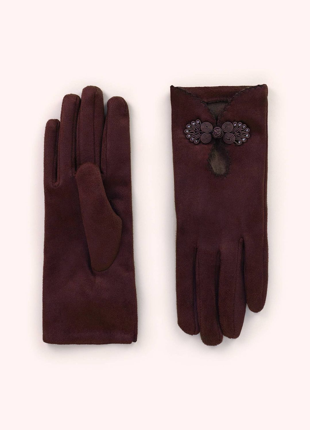 Suki Gloves in Damson