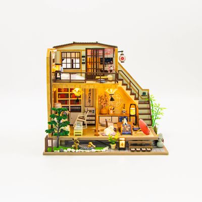 DIY Miniature House Kit: Hikari House