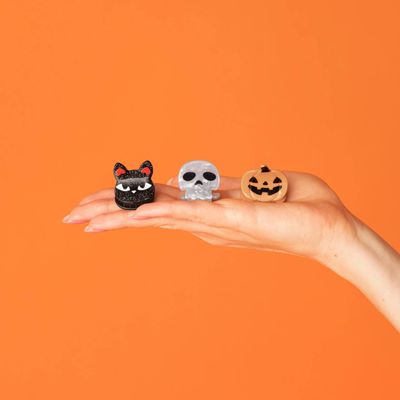 Mini Claw Clips 6pc Set - Halloween Squad