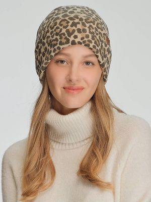 Leopard Pattern Beanie