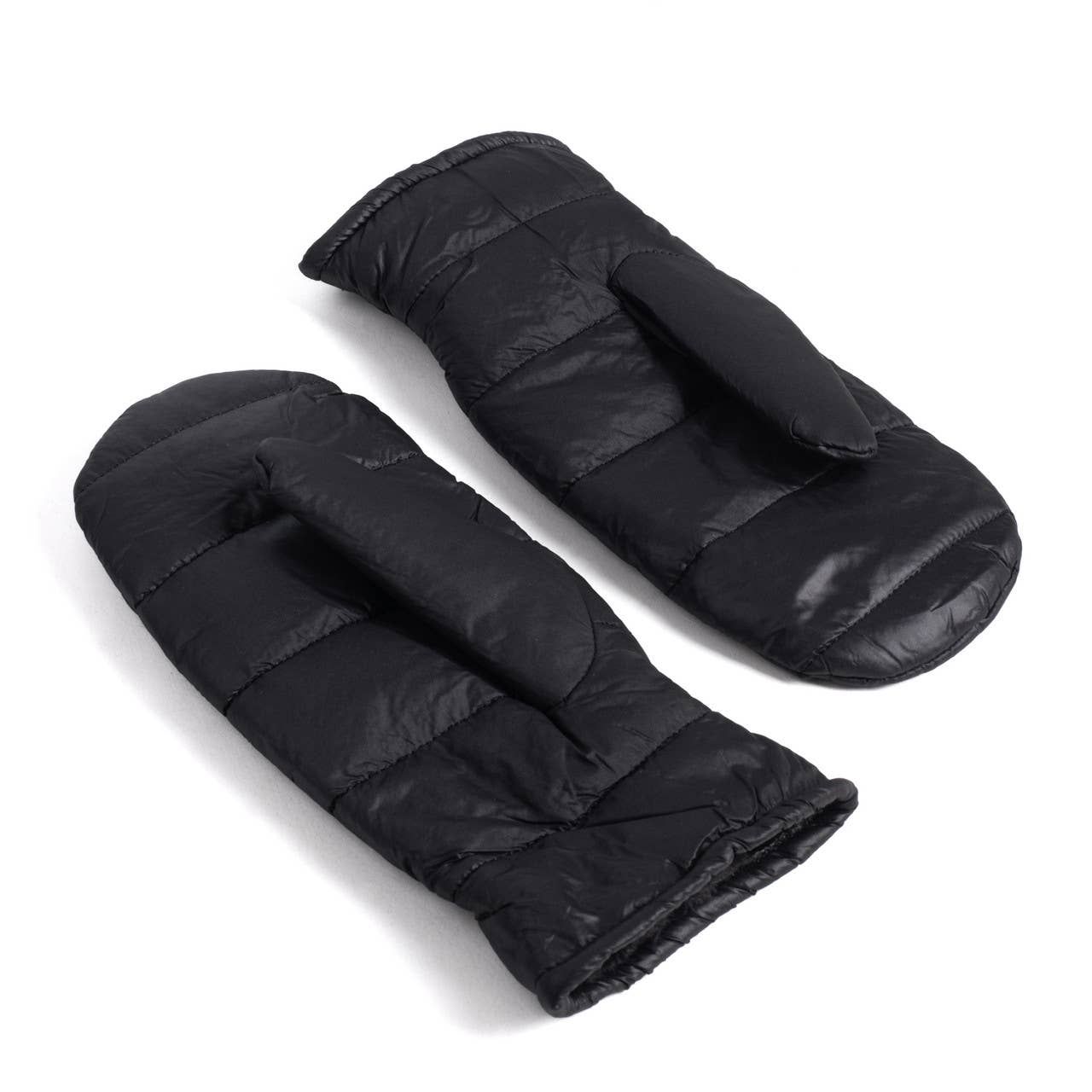 Puff Mitten, COLOR: Black