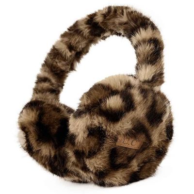 Leopard Print Earmuffs