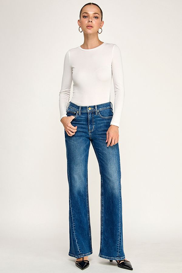 Farley Wide Leg Jean, COLOR: ODGEN, Size: 26