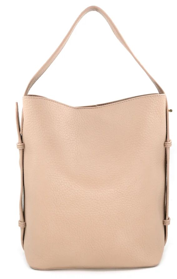 Paloma Hobo Bag, COLOR: Beige