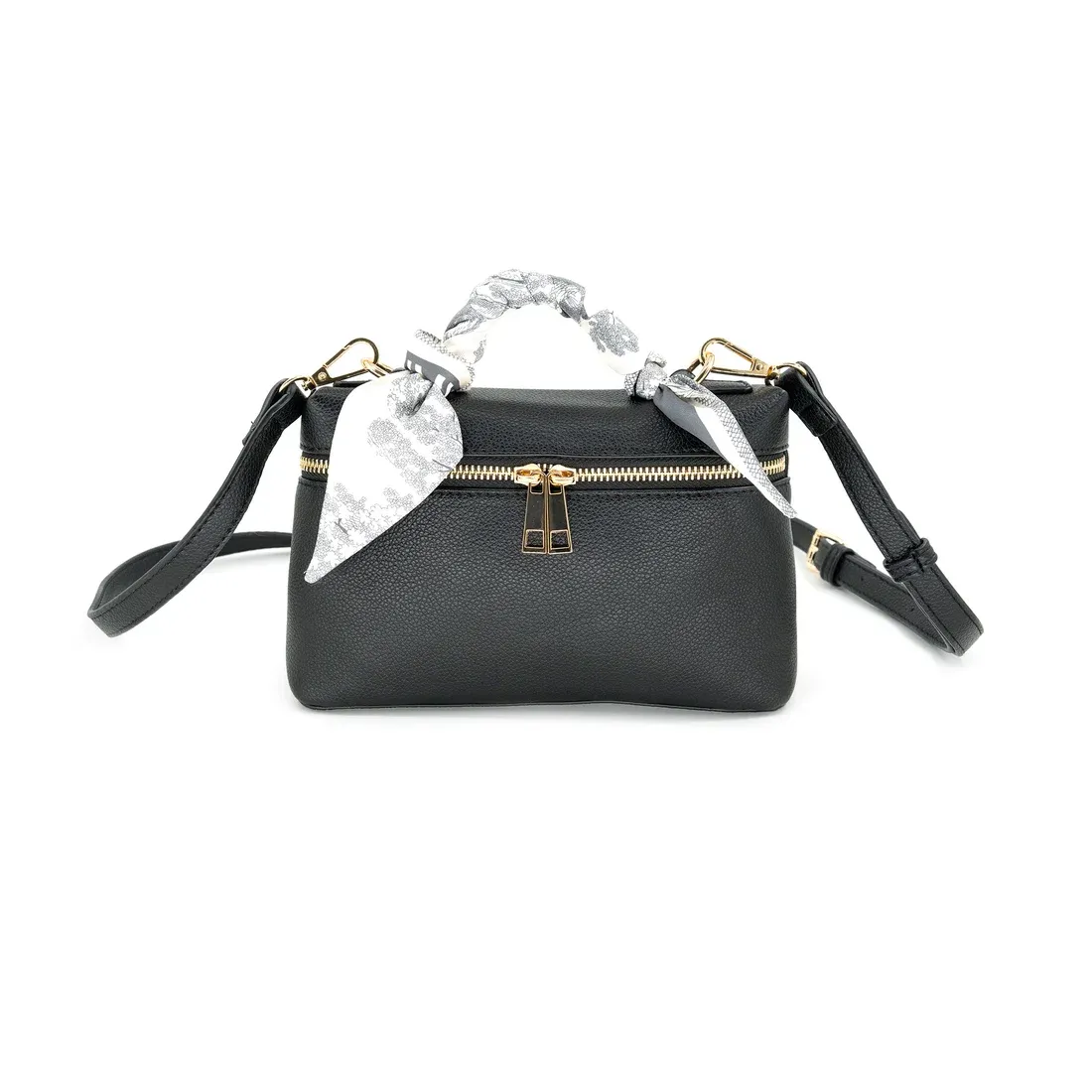 Vivienne Top Handle Bag, COLOR: Black