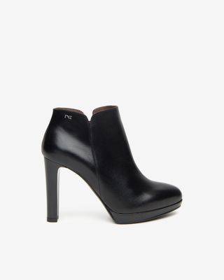 Monroe Leather Platform Bootie