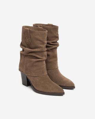 Margot Suede Slouch Boot