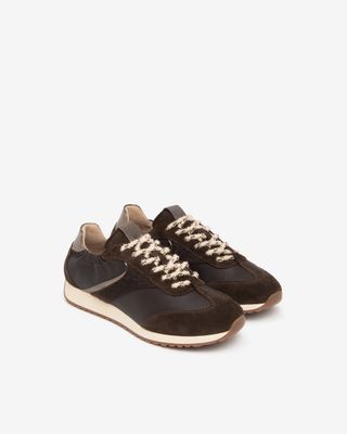 Lennox Metallic Leather Sneaker