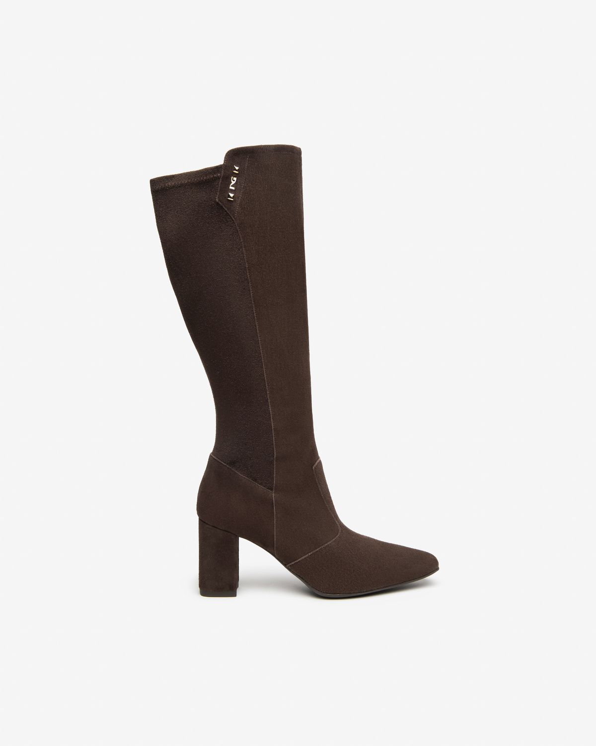 Brynn Suede Stretch Tall Boot, COLOR: Chocolate Suede, Size: 36