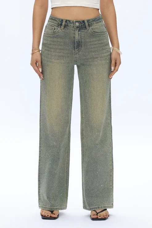 Kate Rhinestone Jean