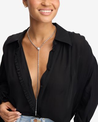 Jaguar Bolo Lariat Necklace
