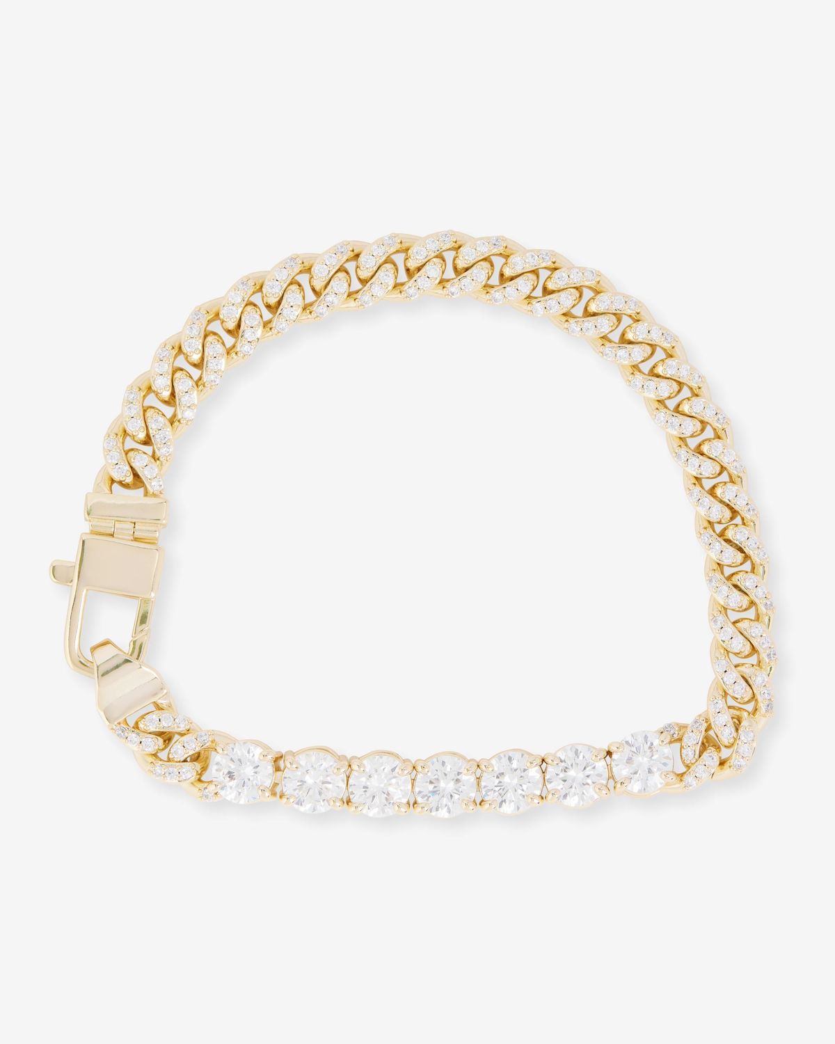 Pave Julian Loves Diamonds Bracelet