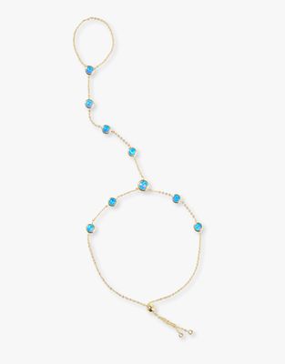 Mojave Blue Opal Hand-Chain