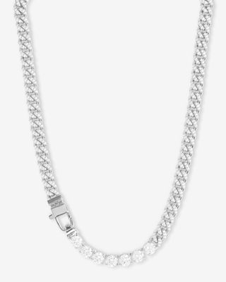 Pavé Julian Loves Diamonds Necklace 18"
