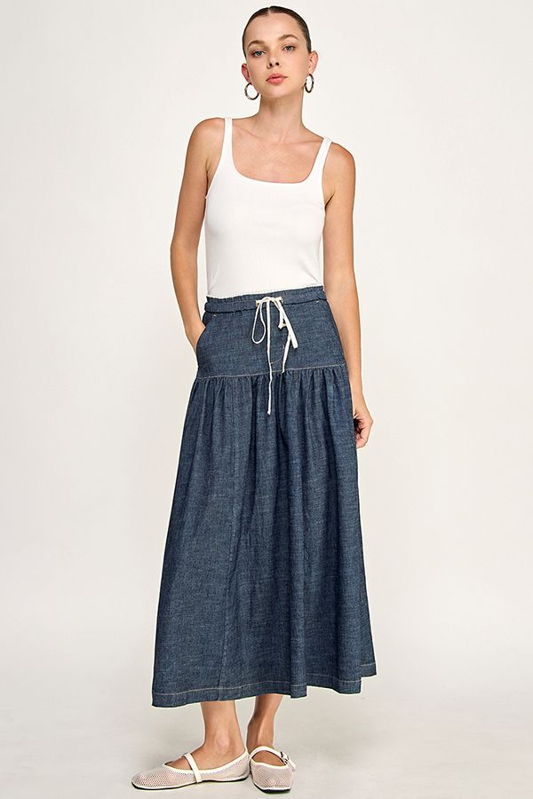 Ivy Drawstring Skirt
