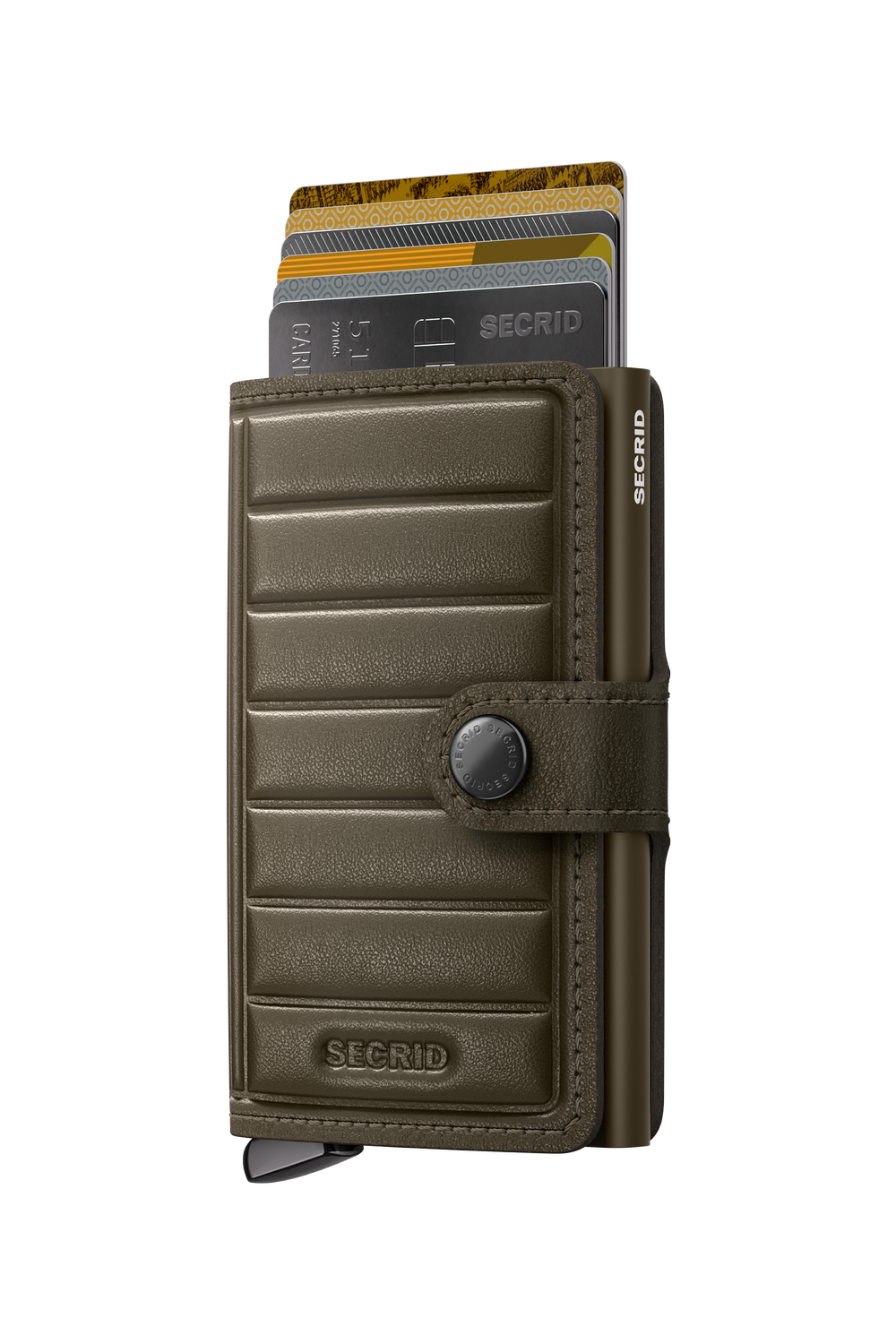 Premium Miniwallet Embossed Lines, COLOR: Cedar