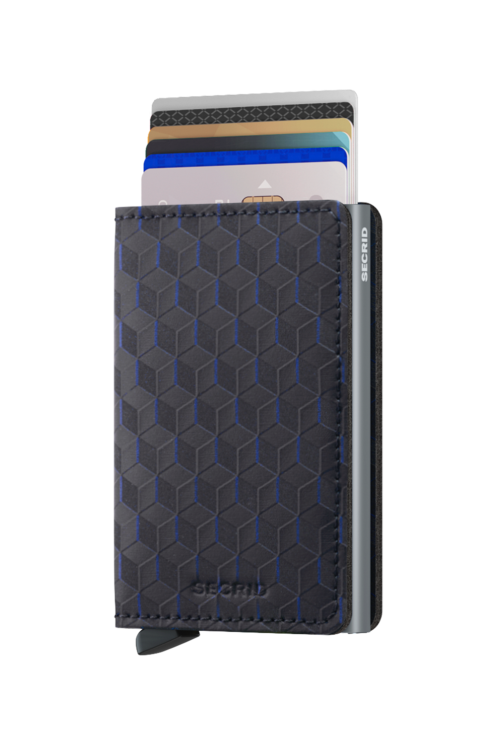 Slimwallet Optical, COLOR: Black-Titanium