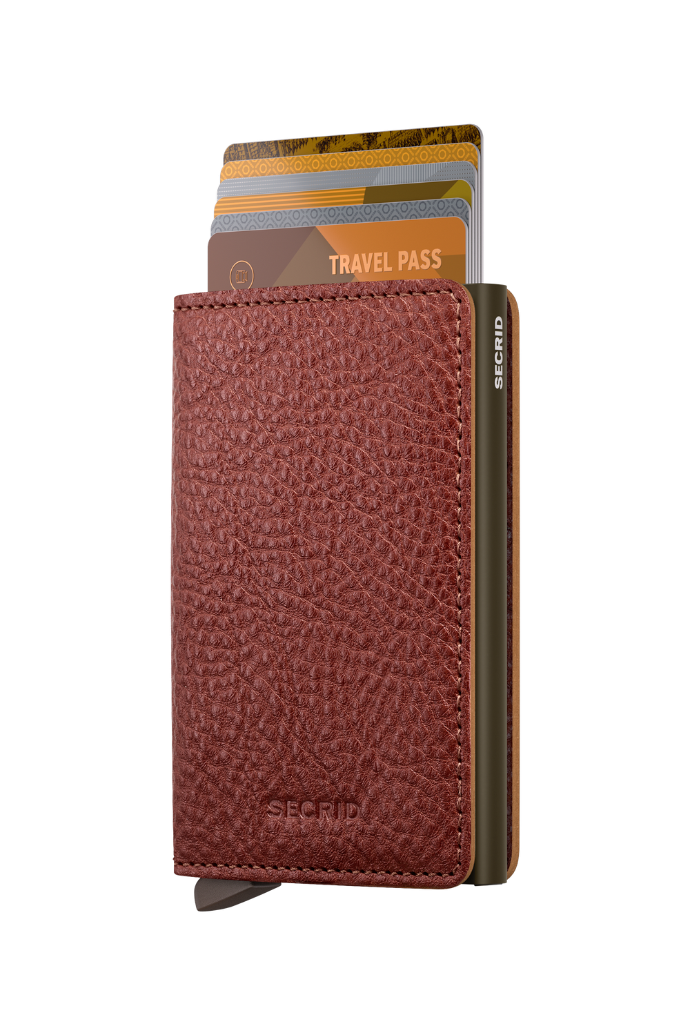 Slimwallet Vegan, COLOR: Tuscan