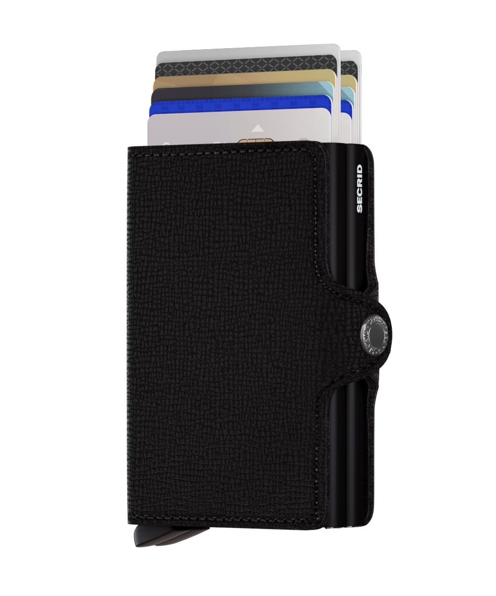 Twinwallet Crisple, COLOR: Black