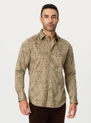 Hudson Long Sleeve Woven Shirt