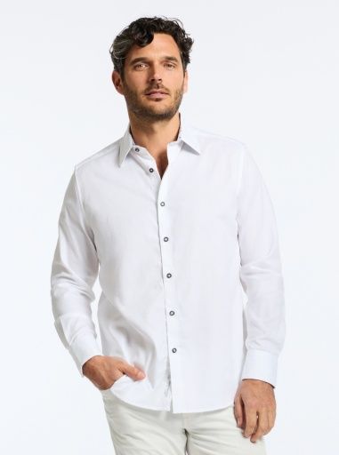 Odyssey Long Sleeve Woven Shirt, Colour: white, Size: S
