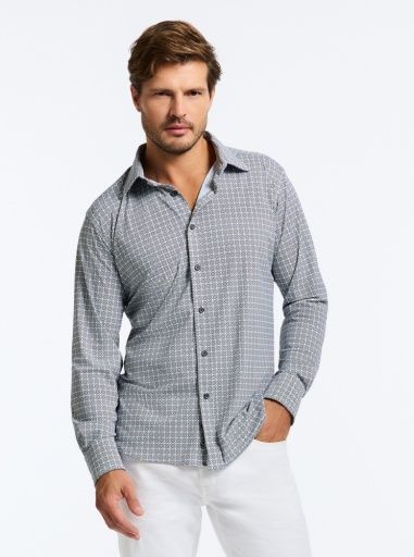 Gresham Long Sleeve Knit Shirt, Size: SMALL