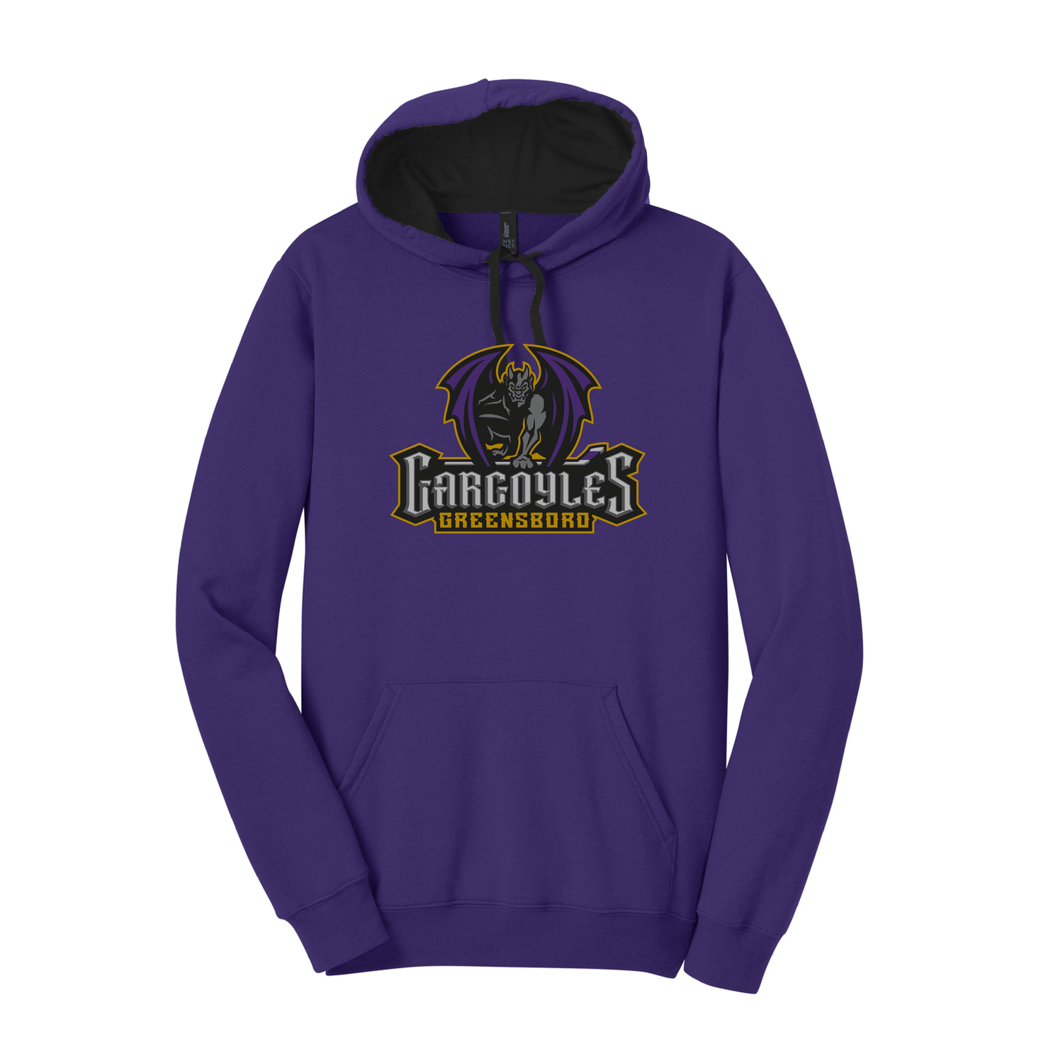 Gargoyles Core Primary Logo Hoodie Purple/Black, Size: S