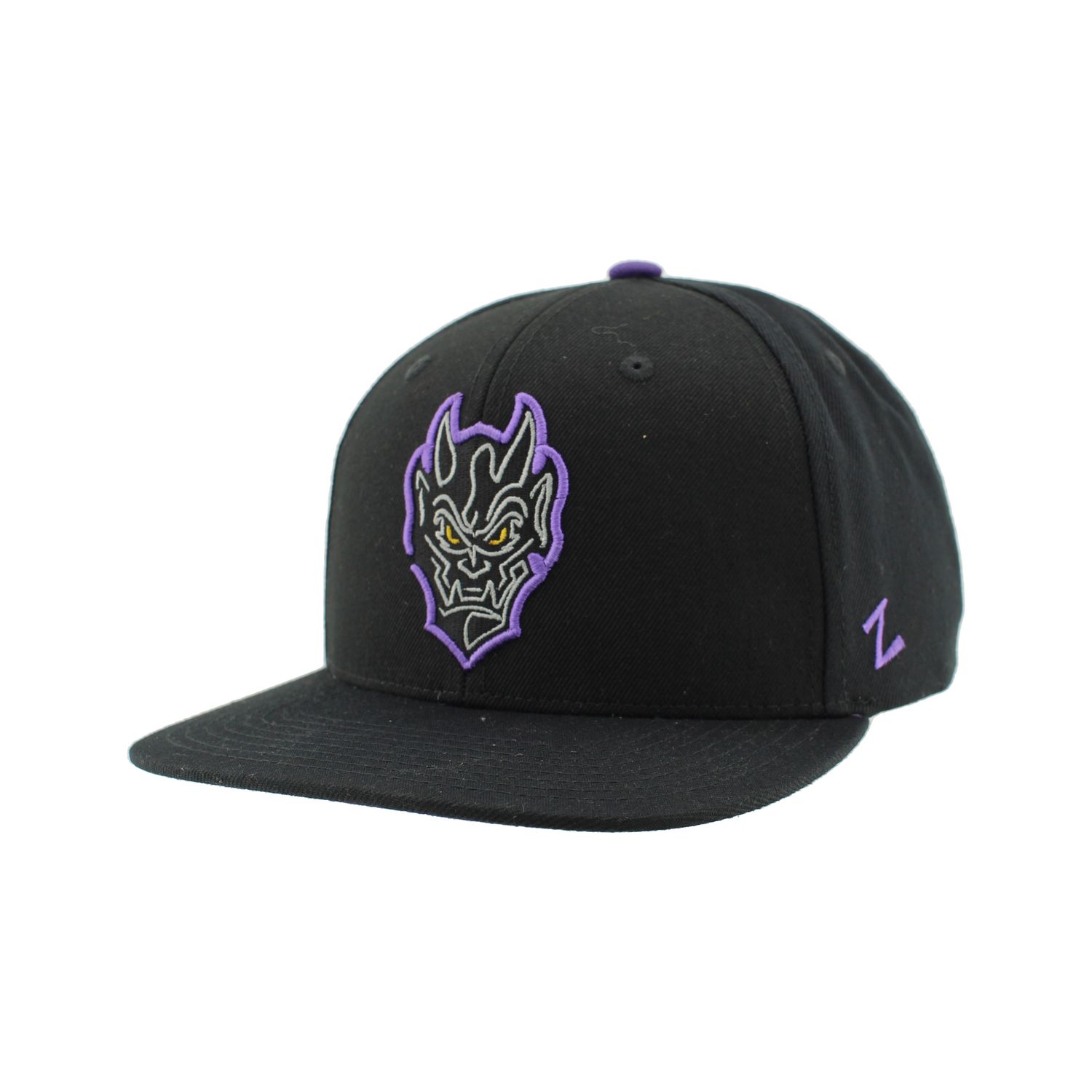 Greensboro Gargoyles Z11 Black Openlate Neon Hat