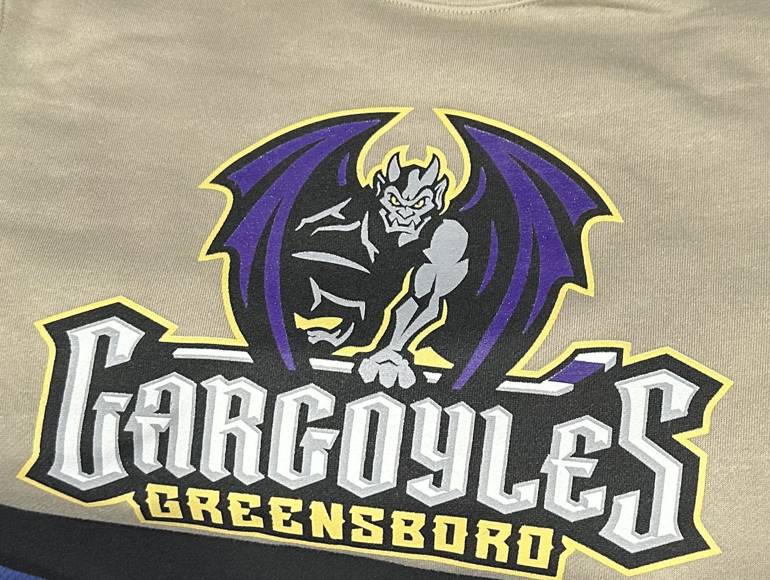 Gargoyles Independent Trading Cement Primary Logo Crewneck Fleece
