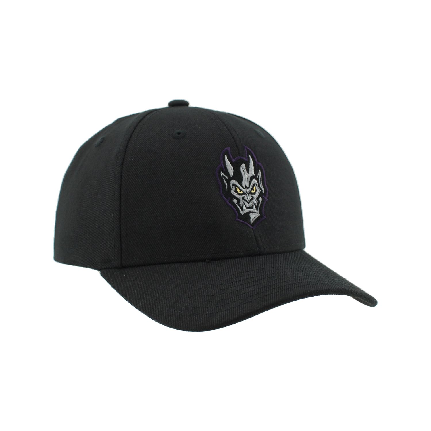 Greensboro Gargoyles Black Competitior Face Logo Hat