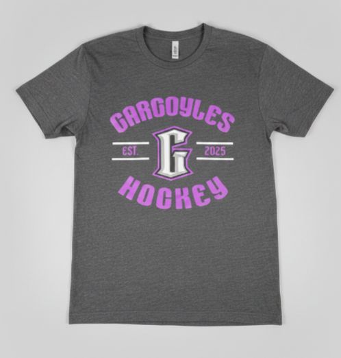 Gargoyles Next Level Charcoal Est G T-shirt