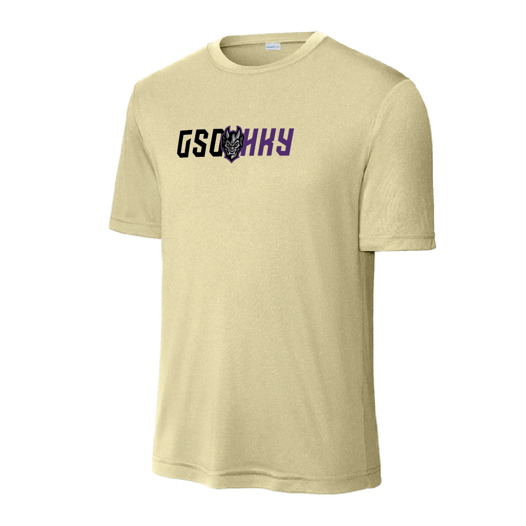 Greensboro Gargoyles Gold Athletic 4 Competitor Tee