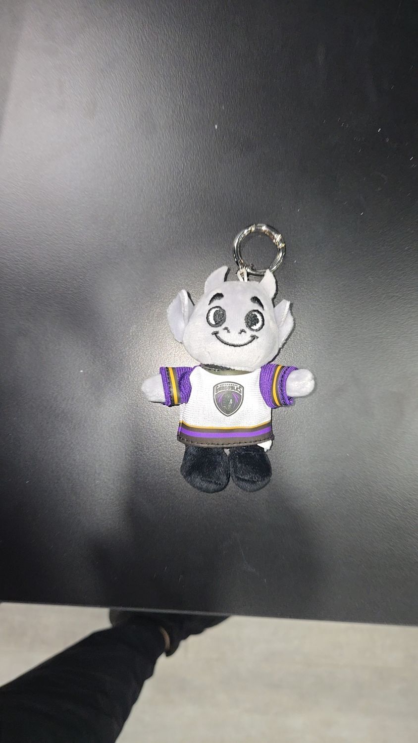 Greensboro Gargoyles Plush Keychain
