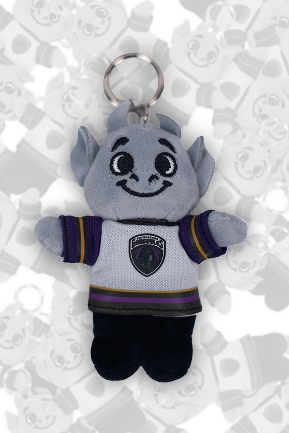 Greensboro Gargoyles Plush Keychain