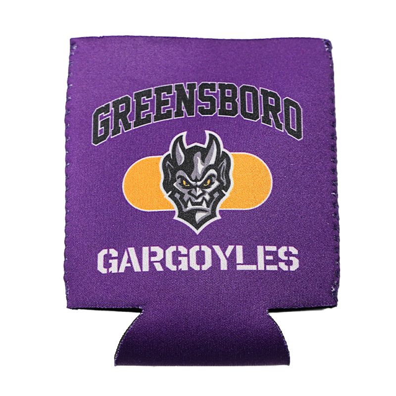 Gargoyles 12 oz Purple Koozie