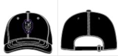 Gargoyles Relaxed Face Logo Black Hat