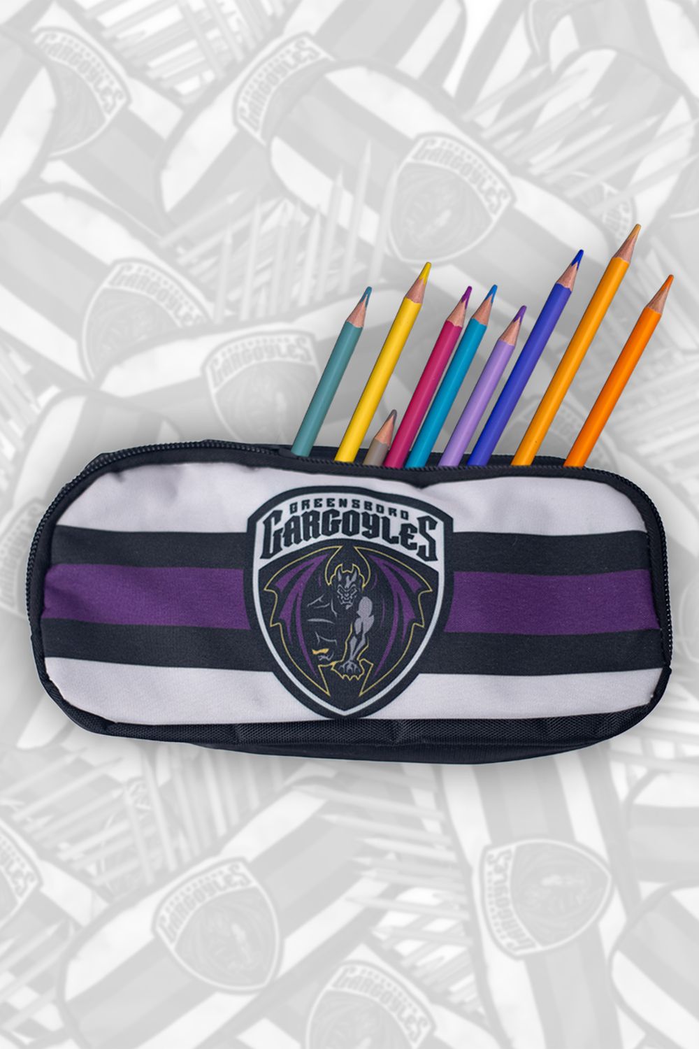 Greensboro Gargoyles Pencil Case