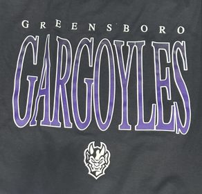 Gargoyles District Triblend Black Vintage 15 T-shirt