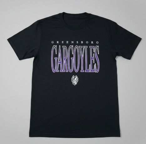 Gargoyles District Triblend Black Vintage 15 T-shirt