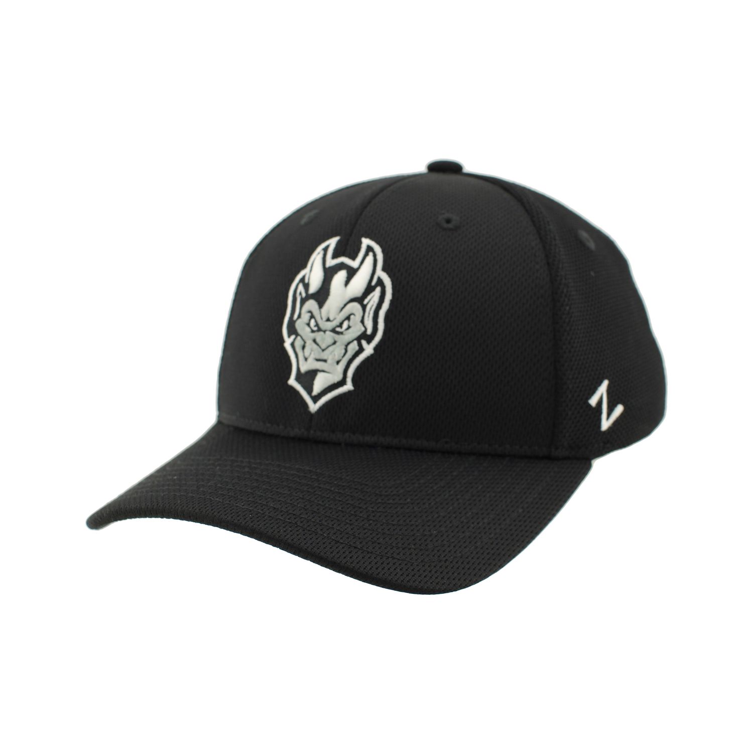 Greensboro Gargoyles Smash Black Silvery Sub 3D Emb Fitted Hat, Size: S