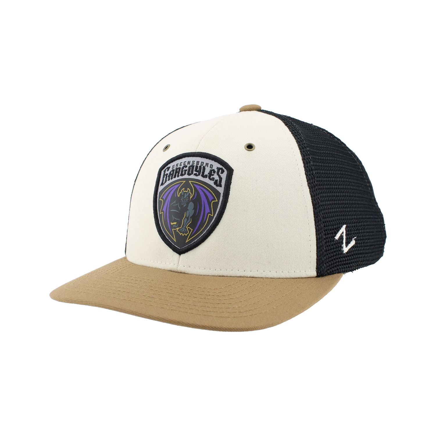 Gargoyles Adapt Ivory/Brown/Blk Hat