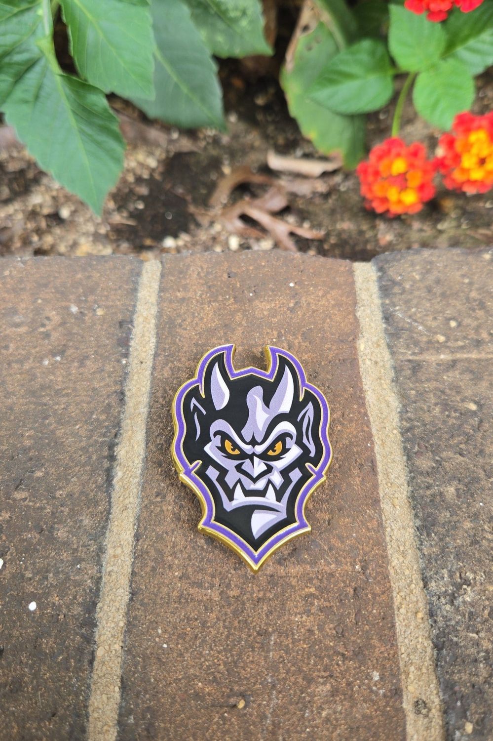 Greensboro Gargoyles Face Logo Pin
