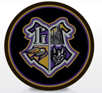 Greensboro Gargoyles Wizard Puck