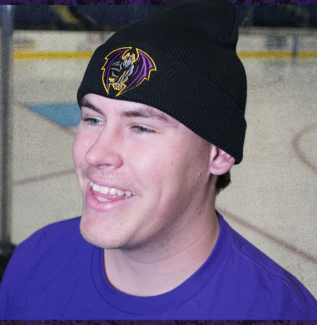 Gargoyles Black Cuff Knit Hat