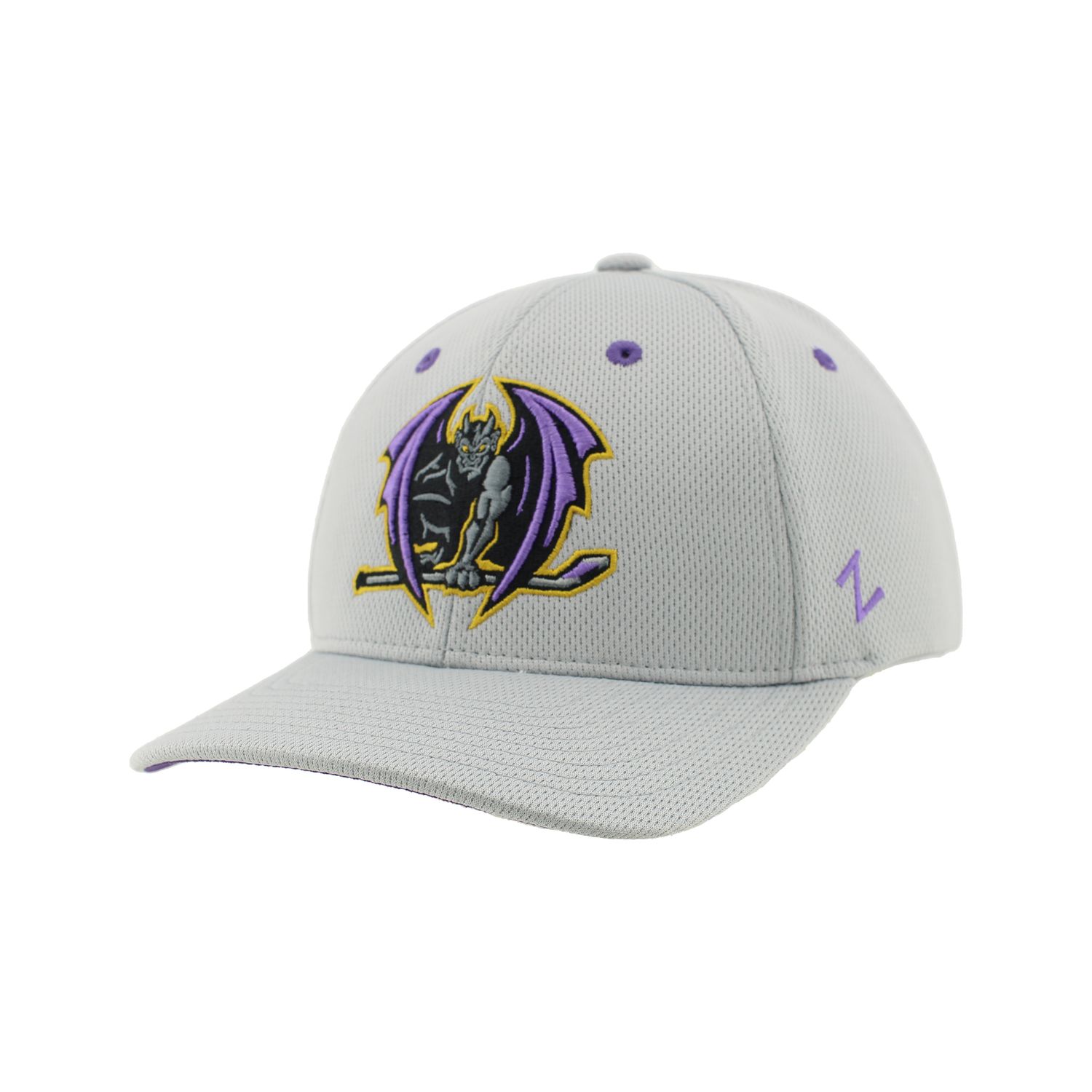 Greensboro Gargoyles Z310 Lt Gray/Purple Mercenary Hat
